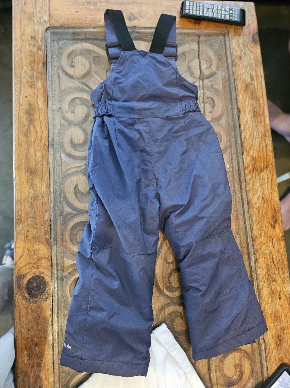 Columbia Toddler Kid Snow/Outdoor Bib Overall Pants in Navy Blue 4T